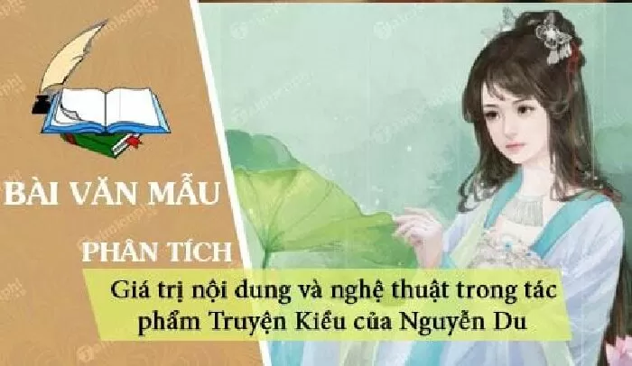 Phân tích Nghệ thuật miêu tả nhân vật trong truyện Kiều - Dàn ý