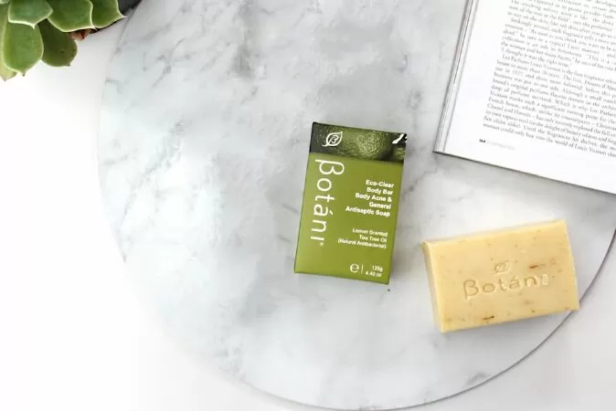 Xà phòng Eco-Clean Body Bar Body Acne $ General Antiseptic Soap Botani