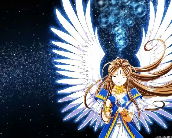 Aa! Megami-sama! (nhân vật dandere: Belldandy)