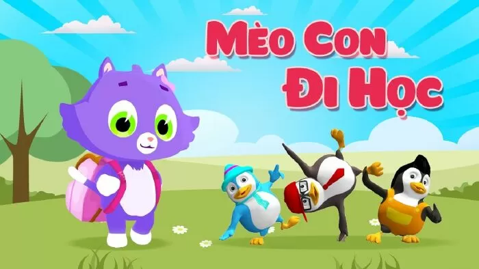 Mèo con đi học - Phan Thị Vàng Anh