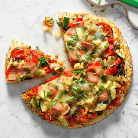 Pizza rau củ tươi nướng