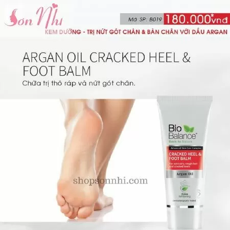 Kem trị nứt gót chân BioBalance Cracked Heel & Foot Balm