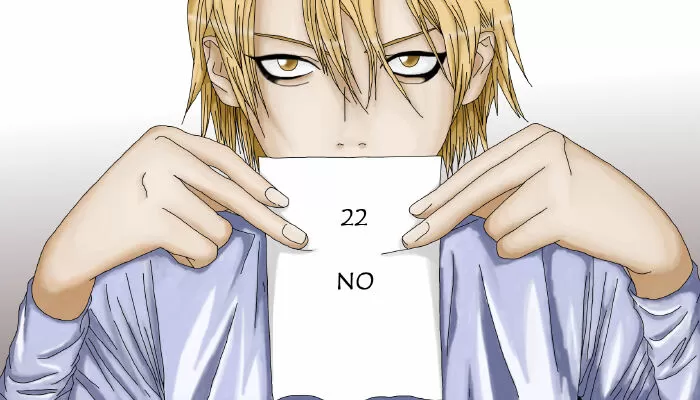 Nhân vật kuudere Akiyama Shinichi từ manga Liar Game (Trò chơi dối trá)