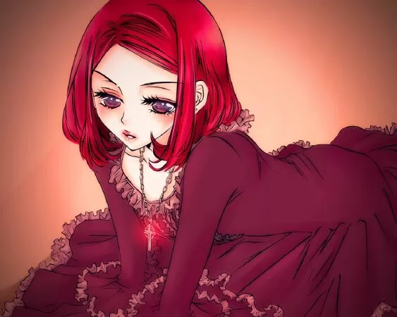 Nhân vật kuudere Kawai Maria từ manga Akuma to Love Song (Ác quỷ và bản tình ca)