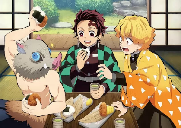 Tanjirou Zenitsu và Inosuke