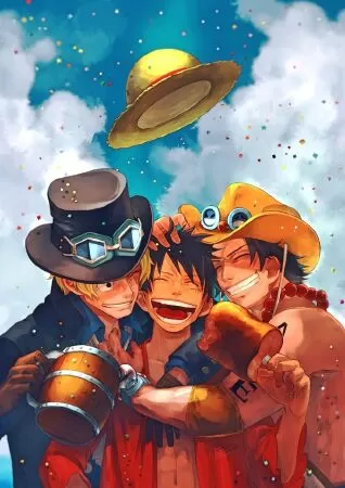 Ace Luffy và Sabo