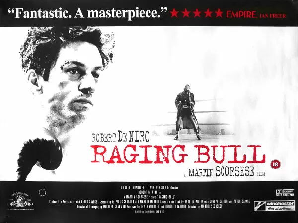 Raging Bull (1980) / Bò đực nổi điên, điểm IMDb 8.2