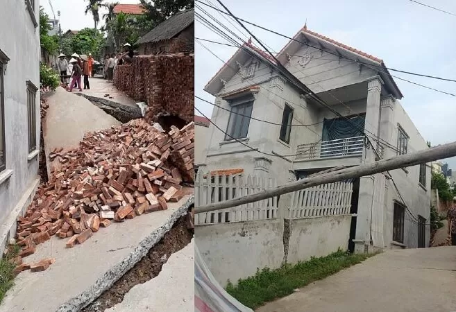 Ghi nhận hiện trạng của căn nhà trước khi tiến hành động thổ