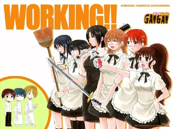 Working!! (7.69 trên Myanimelist)