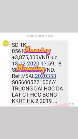 Học bổng của trường