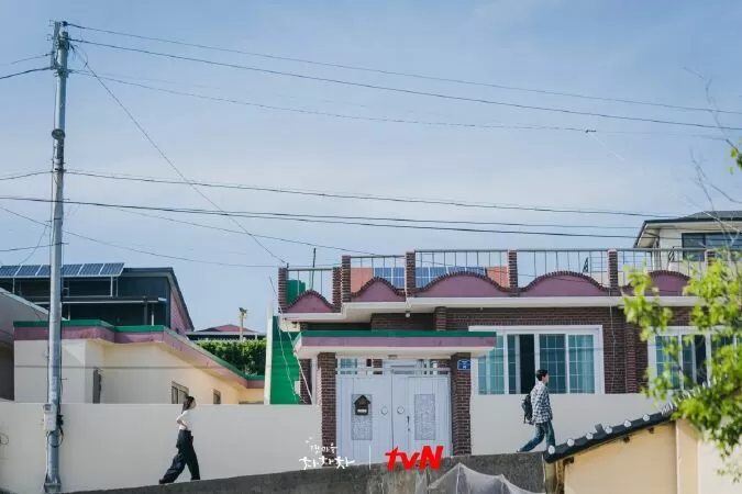 Bối cảnh xinh đẹp, lãng mạn