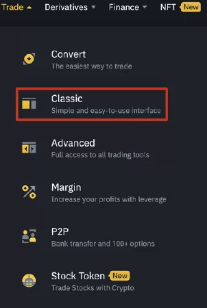 Giao dịch giao ngay trên sàn Binance