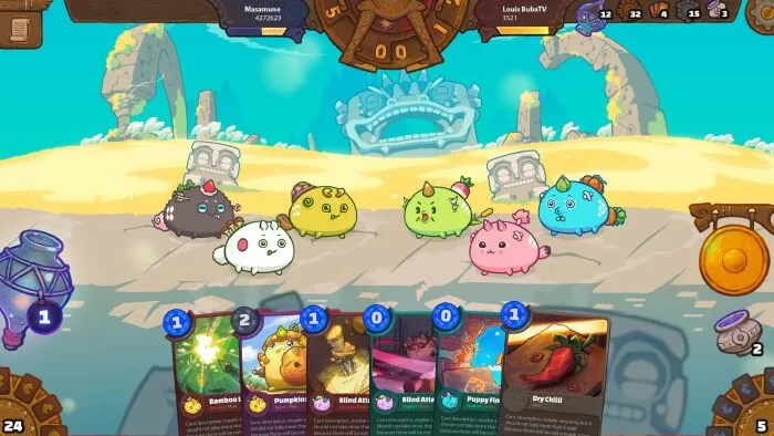 Ví dụ với Axie Infinity