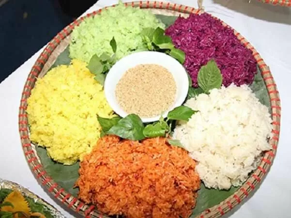 Xôi ngũ sắc