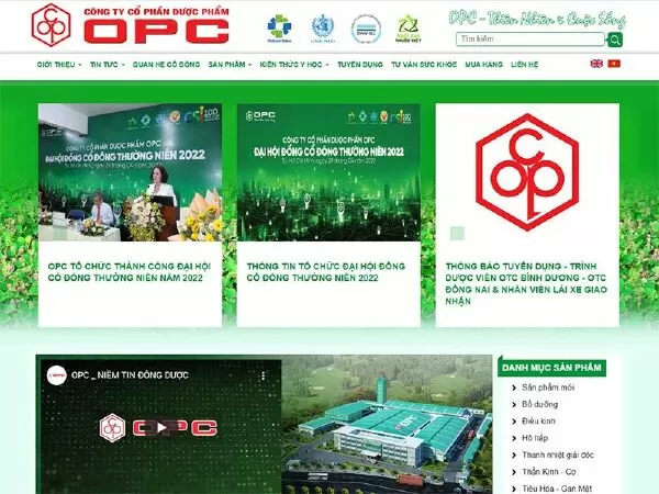 Công Ty Cổ Phần Dược Phẩm OPC