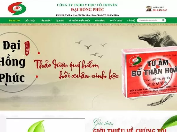 Công ty TNHH Y học cổ truyền Đại Hồng Phúc