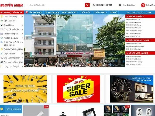 Công ty thiết bị điện Nguyễn Giang
