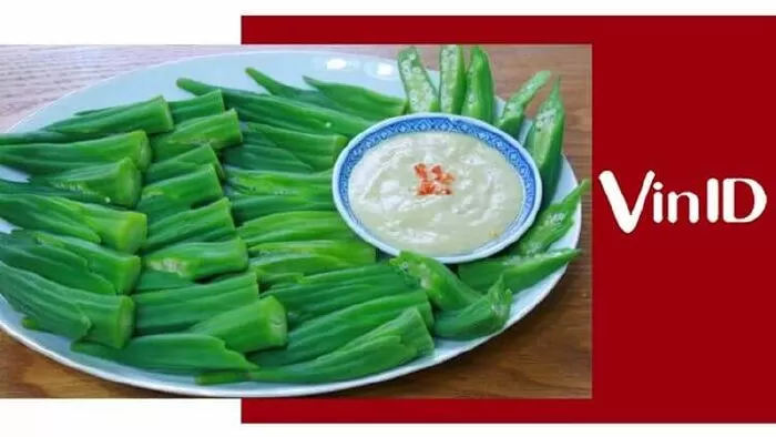 Đậu bắp luộc