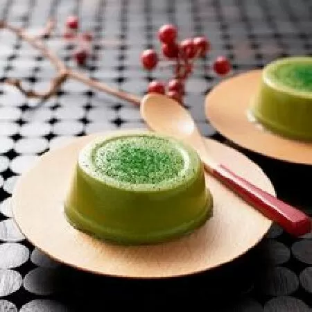 Pudding trà xanh