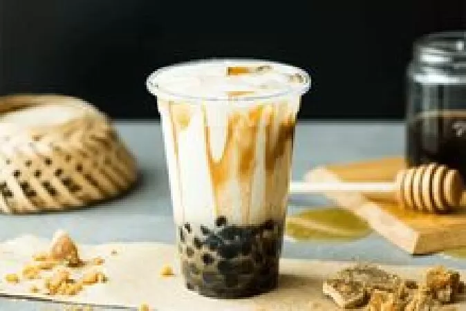 Pudding trà sữa