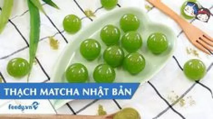 Thạch matcha trà xanh