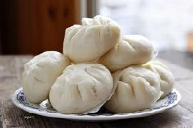 Bánh bao chay ngọt