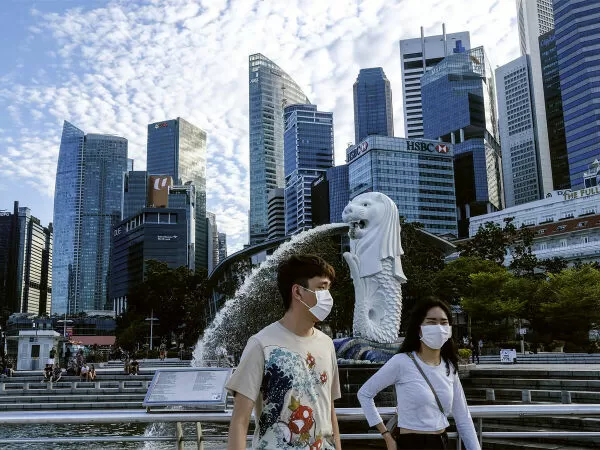 Thời điểm đến Singapore