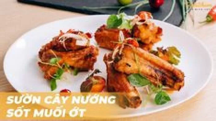 Sườn nướng sả ớt