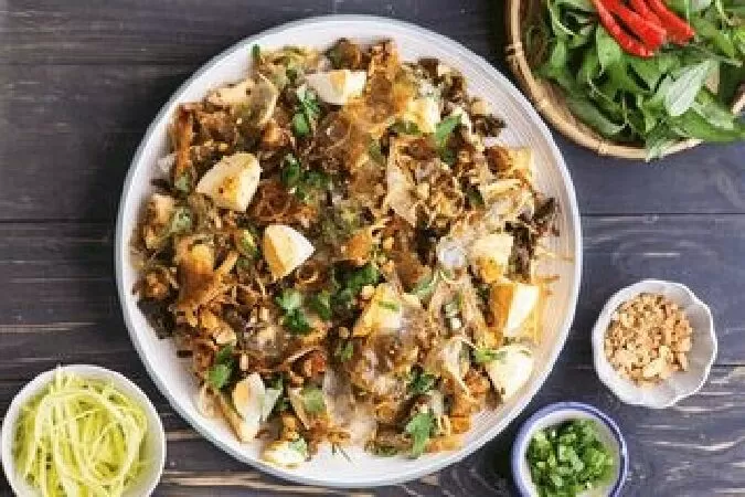Bánh tráng trộn Hà Nội