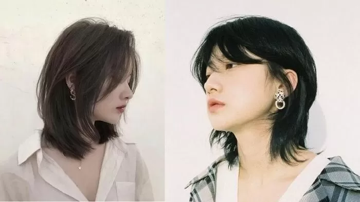 Tóc mullet layer nữ tỉa ngắn