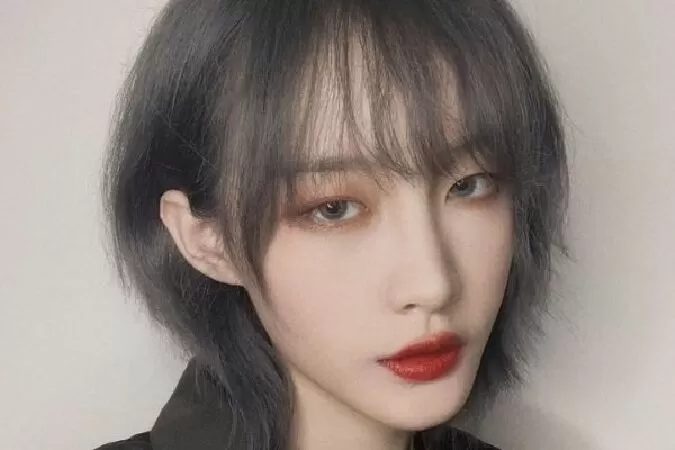 Tóc mullet layer hai mái tỉa đuôi dài
