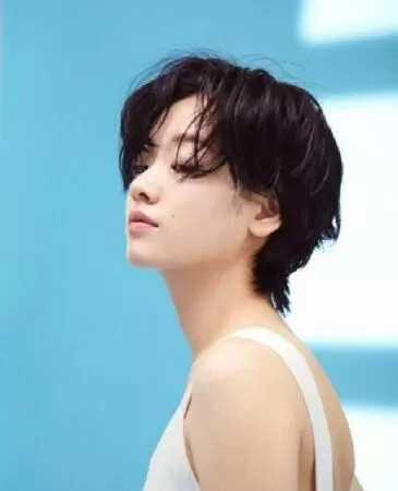 Mullet layer tomboy ngắn