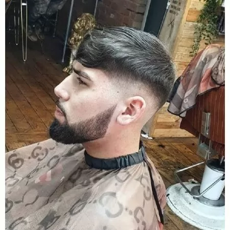 Tóc layer nam mềm mại kiểu tight fade
