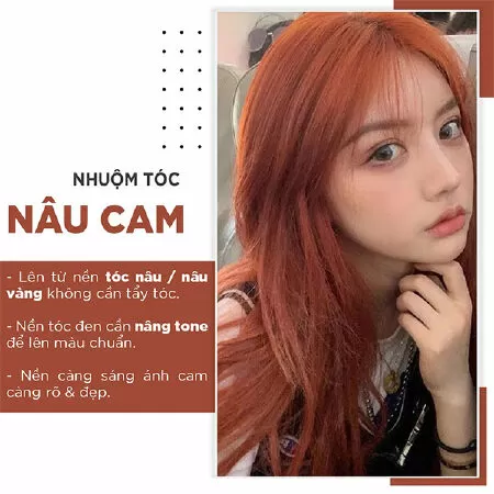 Màu Nâu cam đất