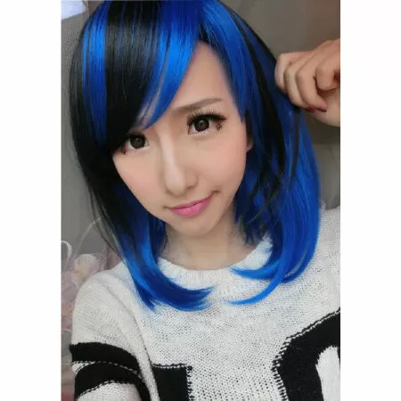 Tóc ngắn 2 màu