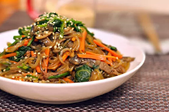 Miến xào chay