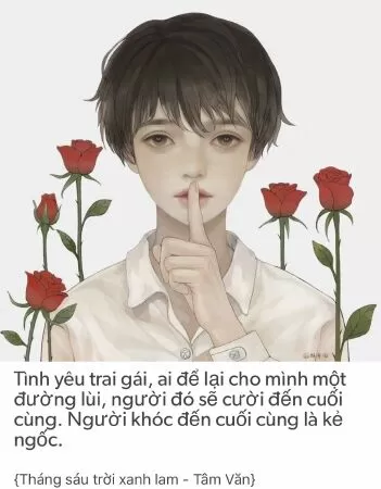 Tháng sáu trời xanh lam –Tâm Văn