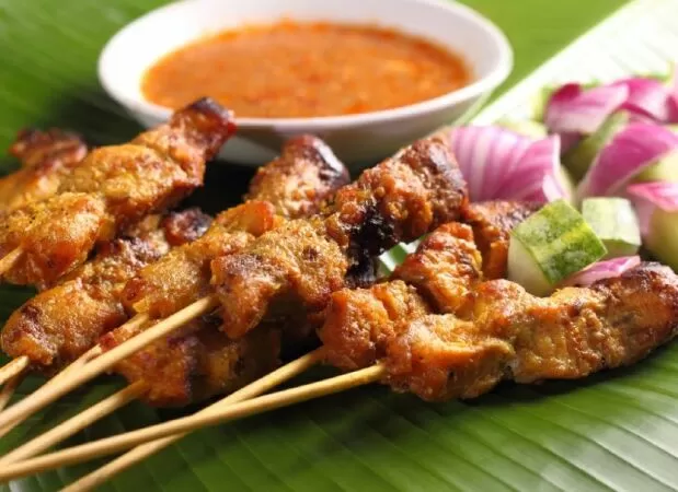 Xiên que nướng Sài Gòn