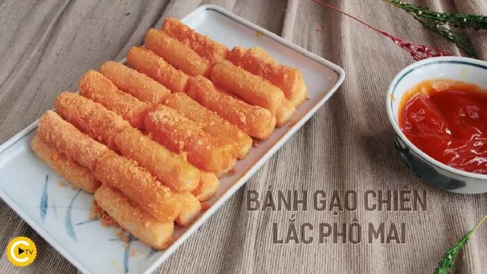 Bánh gạo lắc phomai