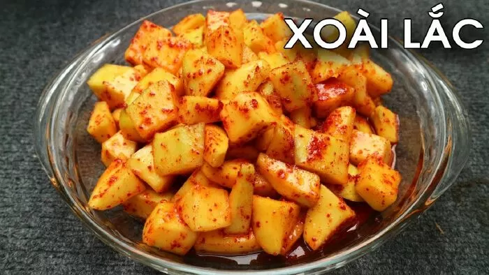 Xoài lắc muối tôm