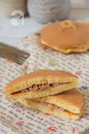 Bánh Doraemon nhân mặn