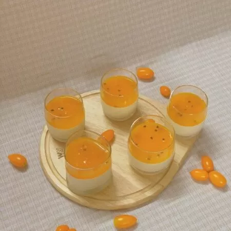 Panna cotta chanh dây