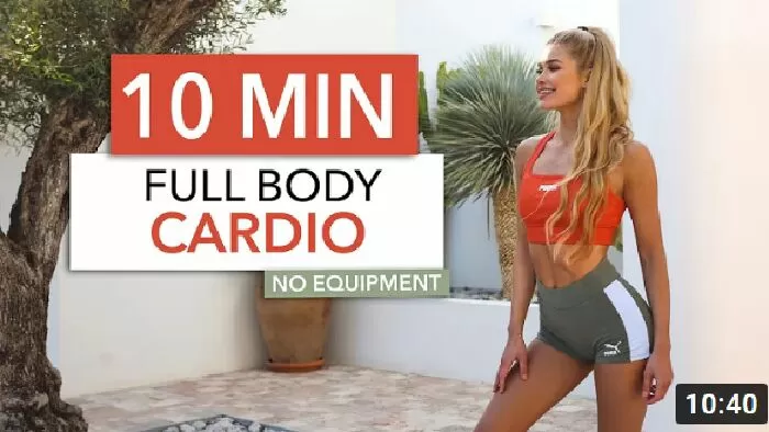 10 MIN CARDIO - Full Body Workout, Sweaty Edition by Pamela Reif