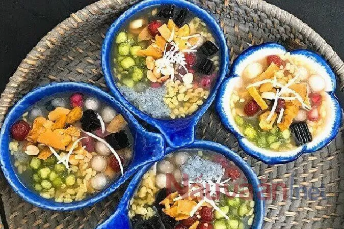 Chè đậu xanh thập cẩm