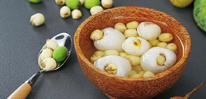 Chè vải hạt sen