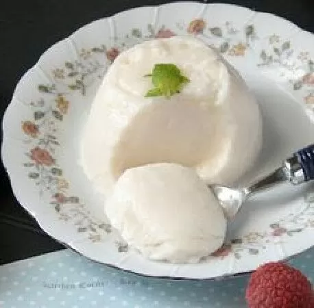 Flan vải