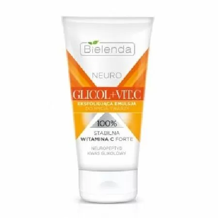 BIELENDA NEEURO GLYCOL + VIT.C EXFOLIATING FACIAL WASH EMULSION