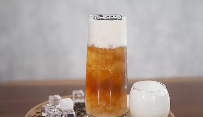 Trà sữa cheese milk foam