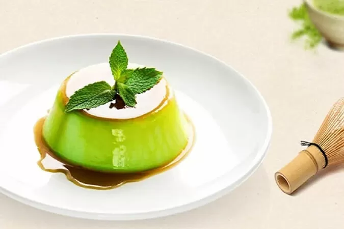 Pudding dưa lưới