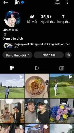 JIN (BTS) – VISUAL SÁNG GIÁ CỦA IDOL KPOP GEN 3